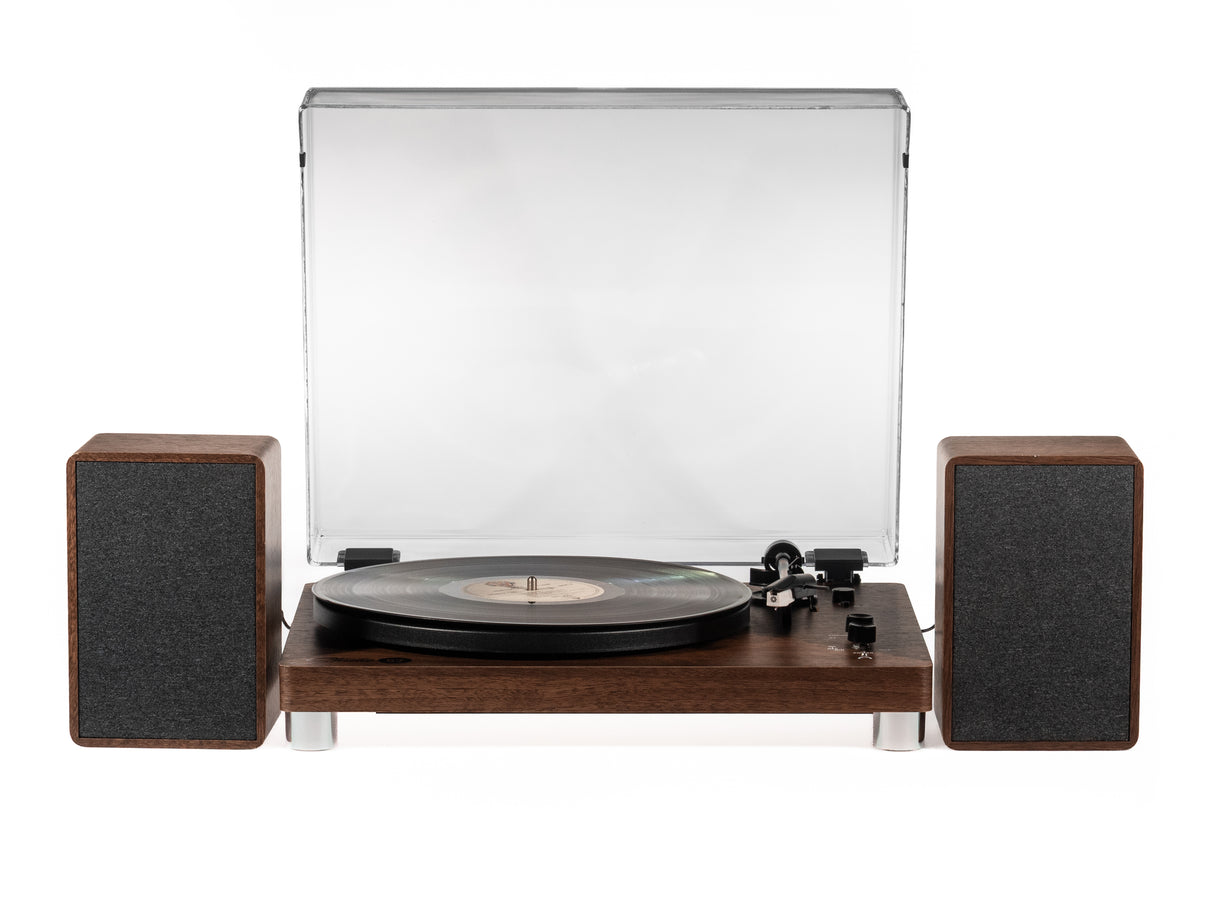 Studio 57 Plattenspieler mit Lautsprechern (Holz)