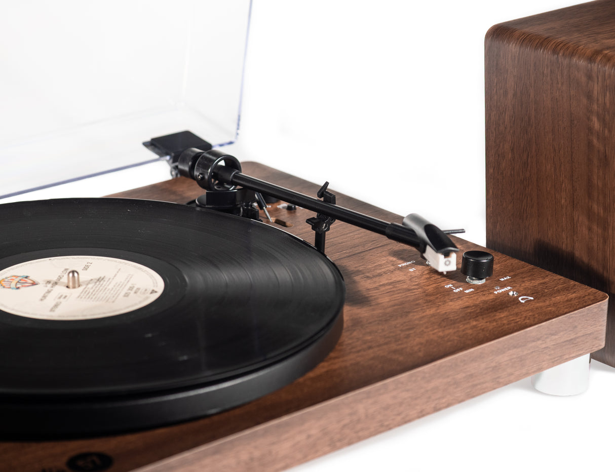 Studio 57 Plattenspieler mit Lautsprechern (Holz)