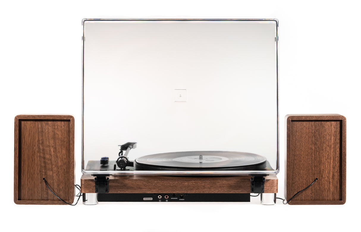 Studio 57 Plattenspieler mit Lautsprechern (Holz)