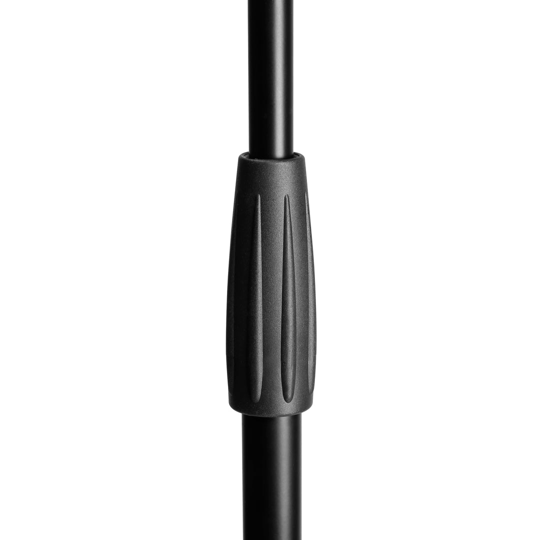Adam Hall Stands S 5 BE - Mikrofonstativ mit Galgenarm, schwarz