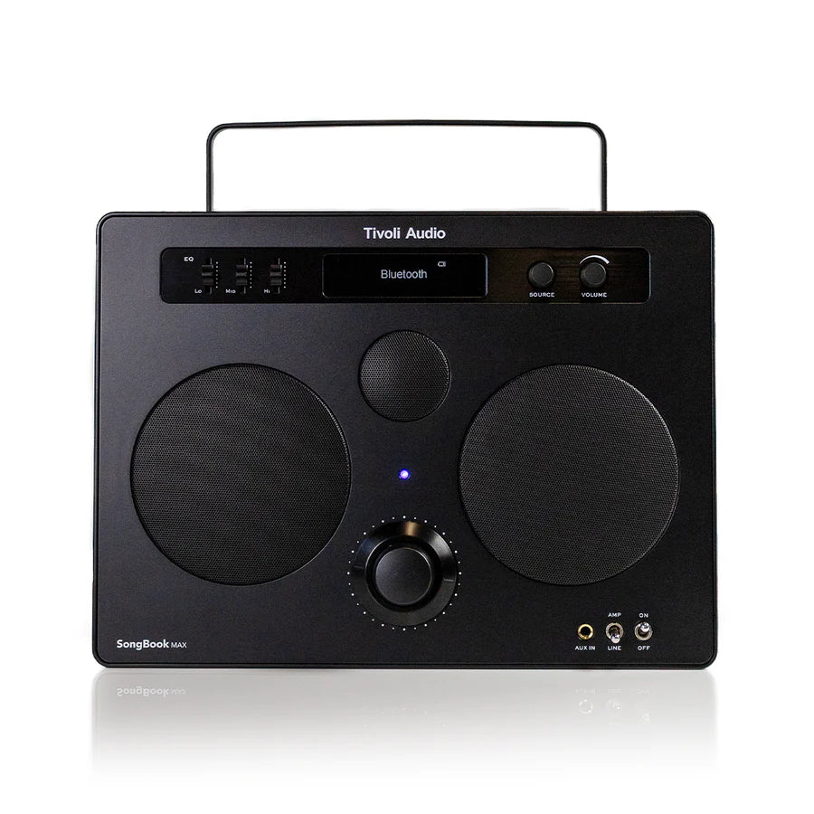 Tivoli Audio Song Book MAX Bluetooth Lautsprecher (Schwarz)