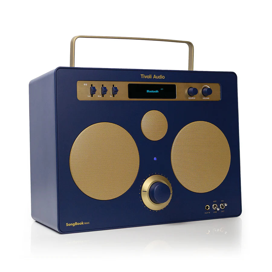 Tivoli Audio Song Book MAX Bluetooth Lautsprecher (Blau)