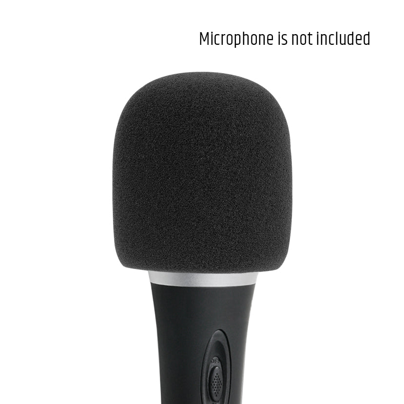 Adam Hall Stands D 913 BLK - Windschutz für Mikrofon, schwarz