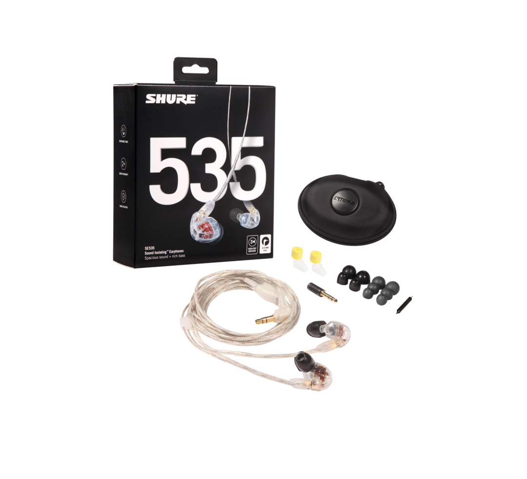 Shure SE535 - In-Ear Kopfhörer (Clear)