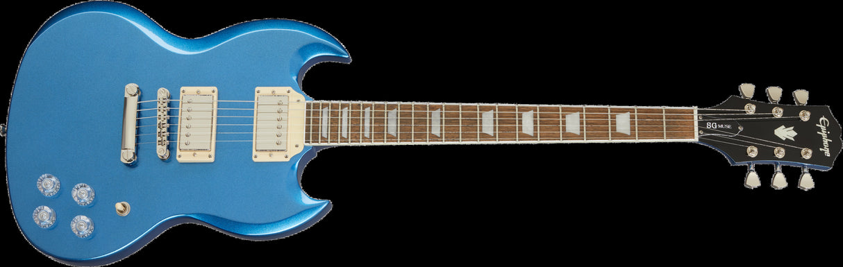 Epiphone SG Muse Electric Guitar (Radio Blue Metallic )