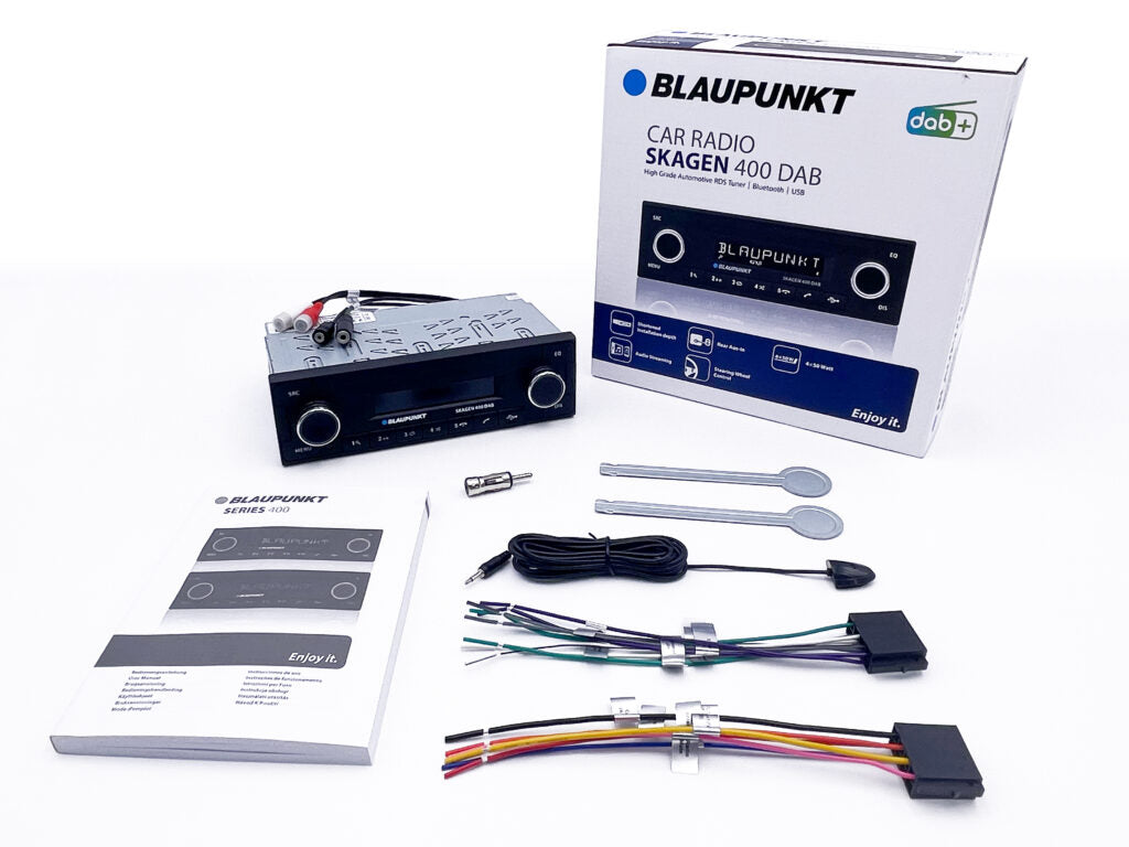 Blaupunkt Skagen 400 DAB Autoradio m. DAB, Bluetooth, FM und DAB+