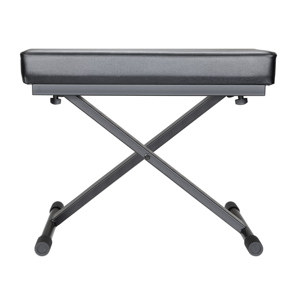 Adam Hall Stands SKT 17 - Zusammenklappbare Keyboardbank mit extra dicker Polsterung