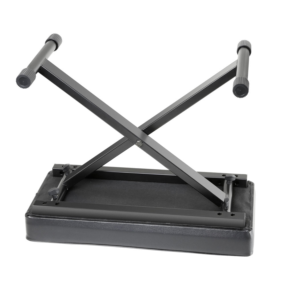 Adam Hall Stands SKT 17 - Zusammenklappbare Keyboardbank mit extra dicker Polsterung