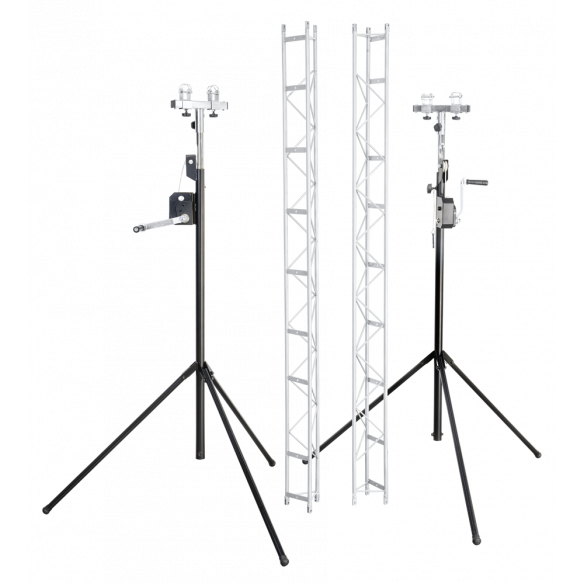 Ibiza Lichttruss Wind-up-System