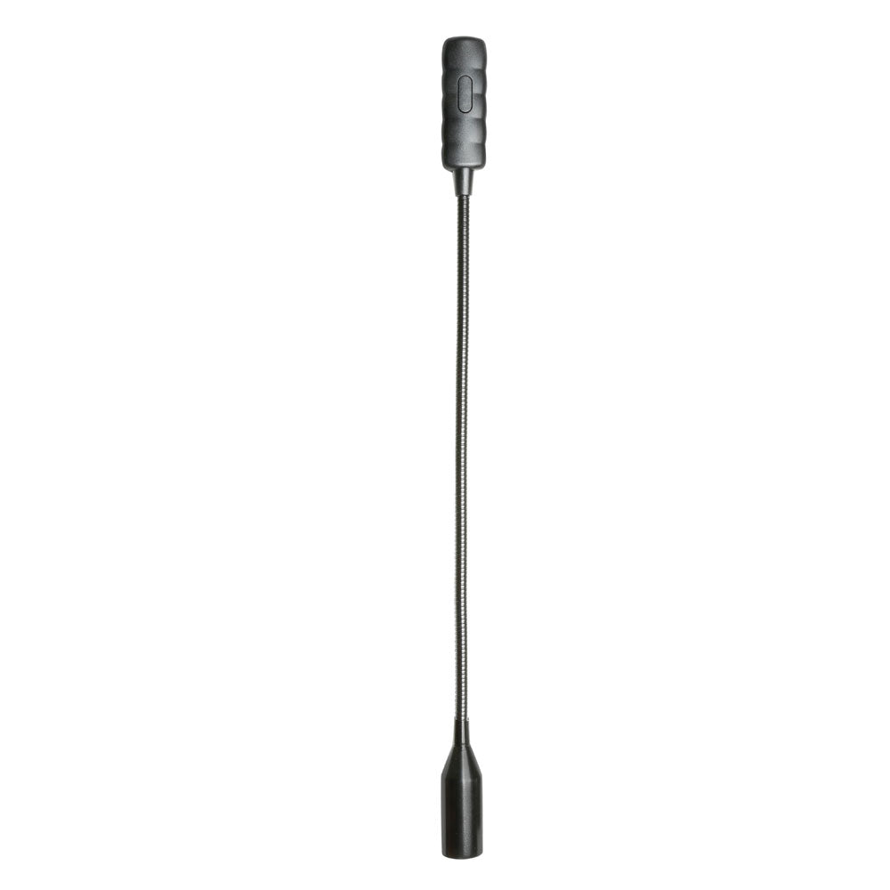 Adam Hall Stands SLED 1 ULTRA XLR 4 - 4-polige XLR-Schwanenhalslampe mit 4 COB-LEDs