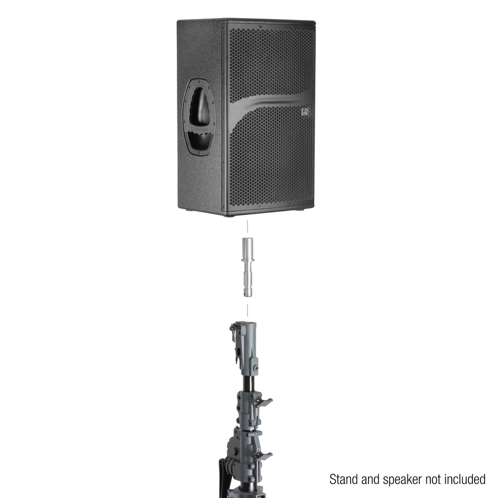 Adam Hall Stands SLS 36 TV 28 - Adapter von 28 mm (TV-Spigot) auf 35 mm
