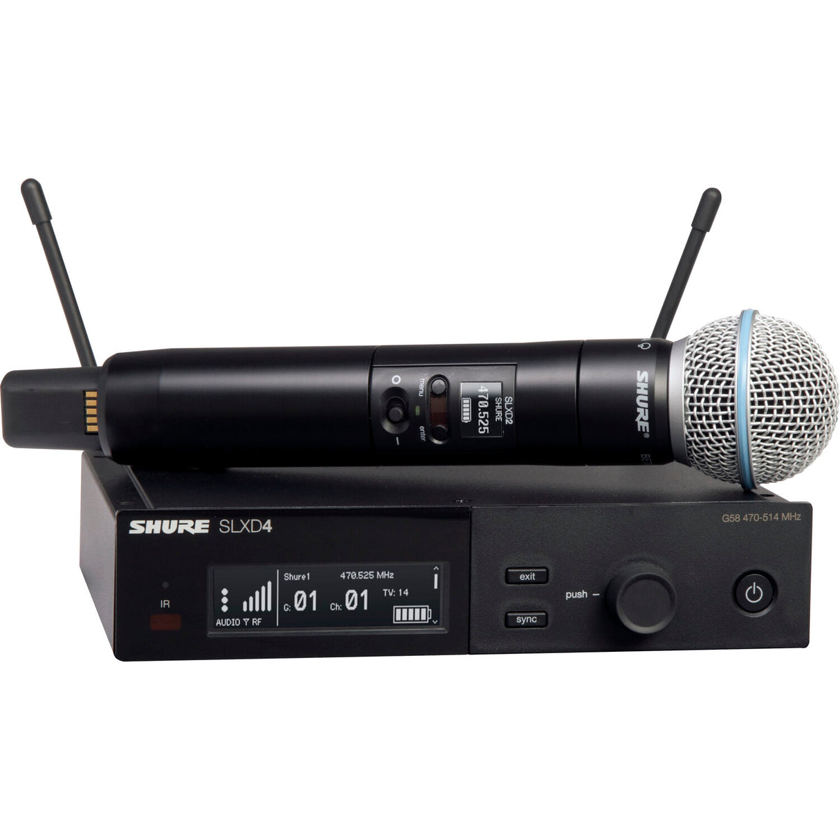 Shure SLXD24E/B58-J53 - 562-606Mhz