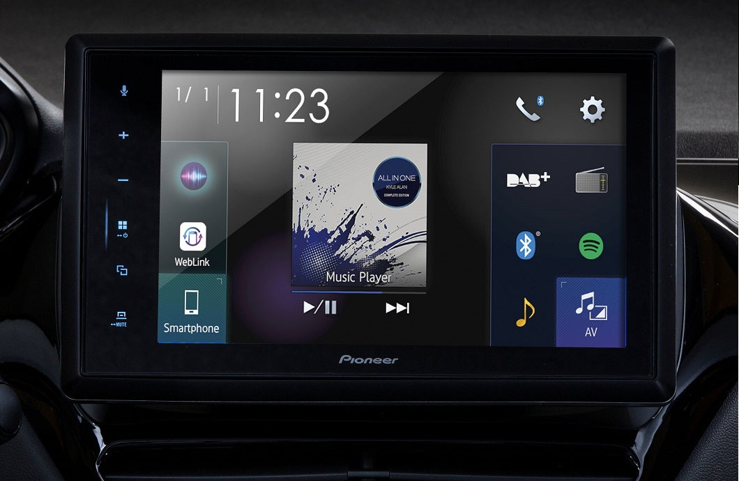 Pioneer SPH-EVO82DAB-208 Apple CarPlay für Peugeot 208/2008
