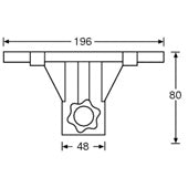 Adam Hall Stands SPS 57 - Mounting Bracket for Speakers