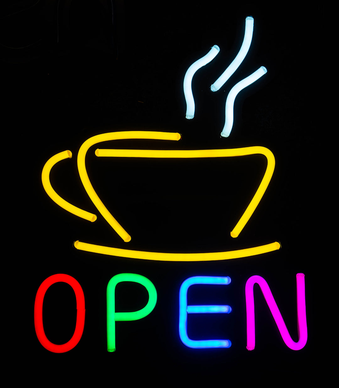 Neonschild "Coffee Open"