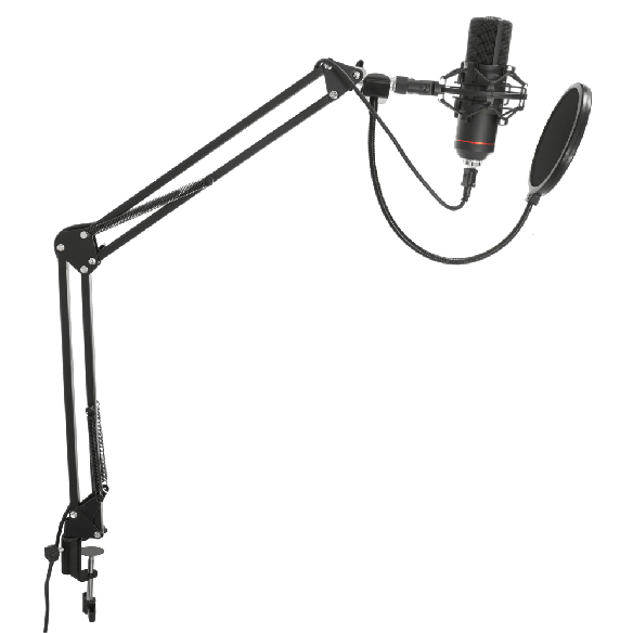 BST STM300-PLUS Streaming-Mikrofonset (Schwarz)