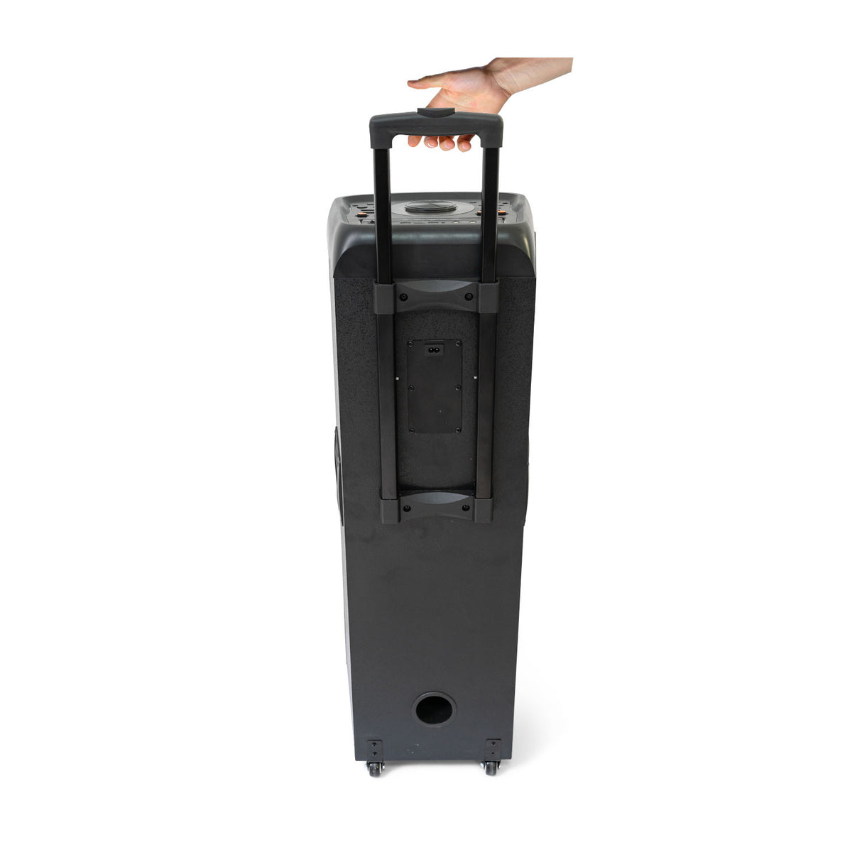 IBIZA Party-Lautsprecher mit Licht und Karaoke-Funktion