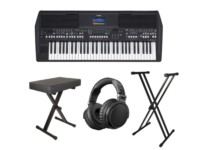 Yamaha PSR-SX600 Starterpaket Inkl. gratis Yamaha Gigbag