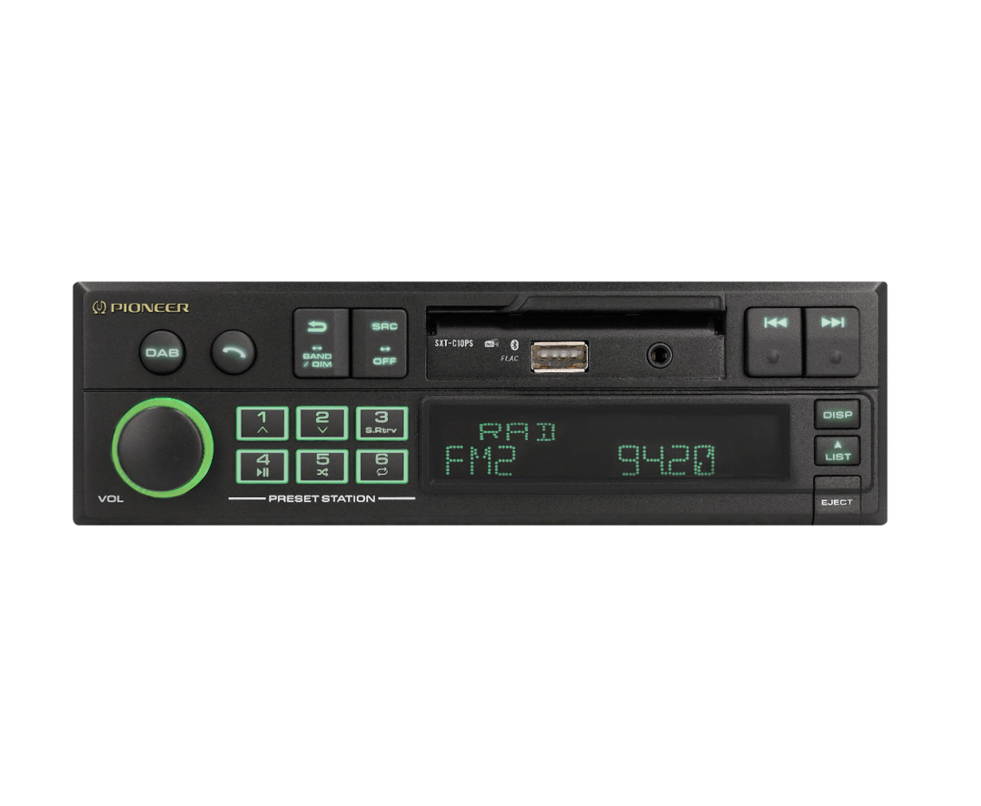 Pioneer SXT-C10PS Retro Autoradio m. DAB+ und Bluetooth