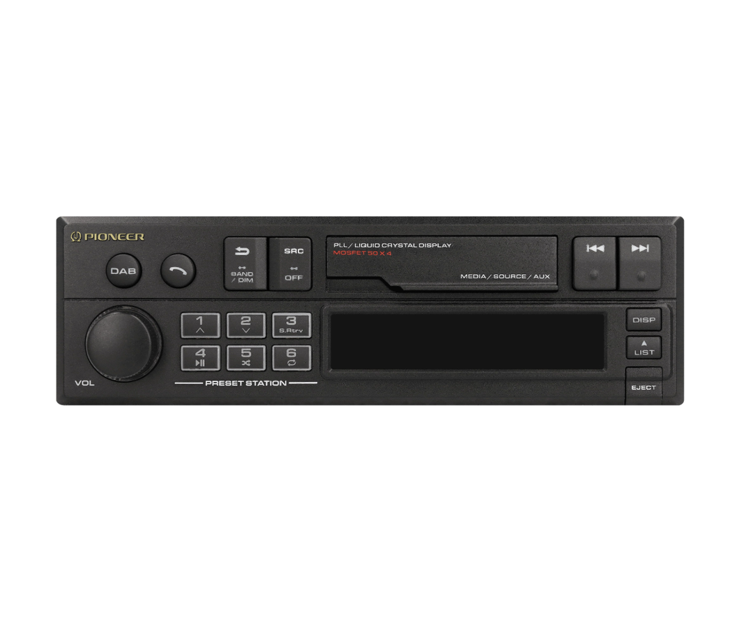 Pioneer SXT-C10PS Retro Autoradio m. DAB+ und Bluetooth