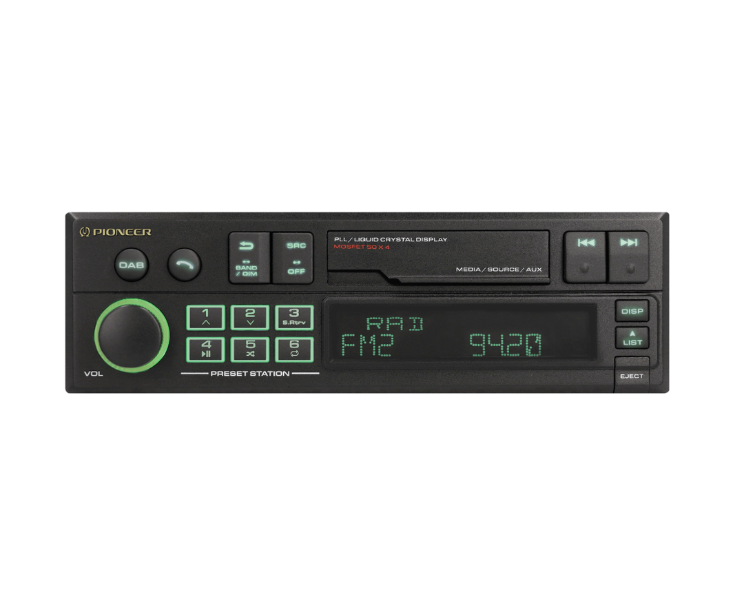 Pioneer SXT-C10PS Retro Autoradio m. DAB+ und Bluetooth