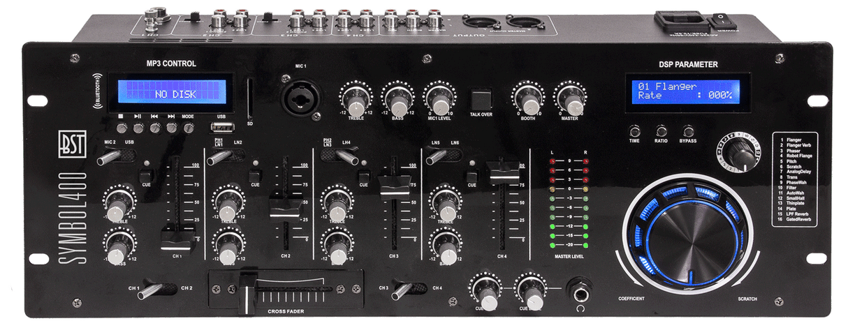 BST DJ-Mixer mit Bluetooth