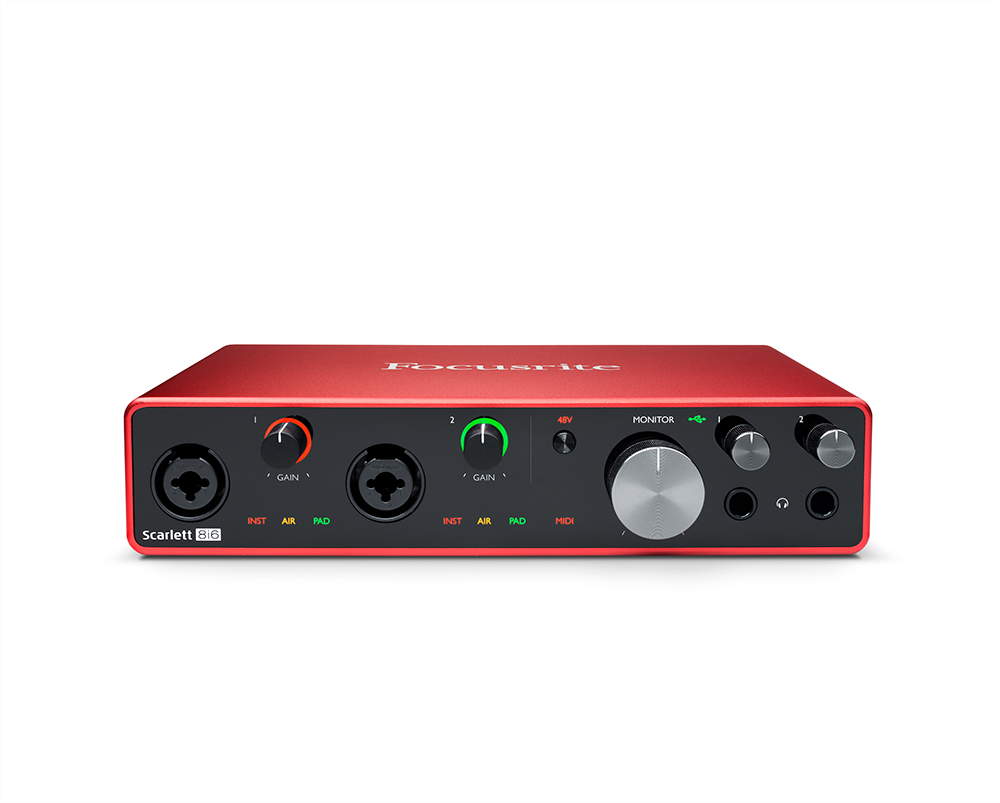 Focusrite Scarlett 8i6 3rd Gen Audio Interface