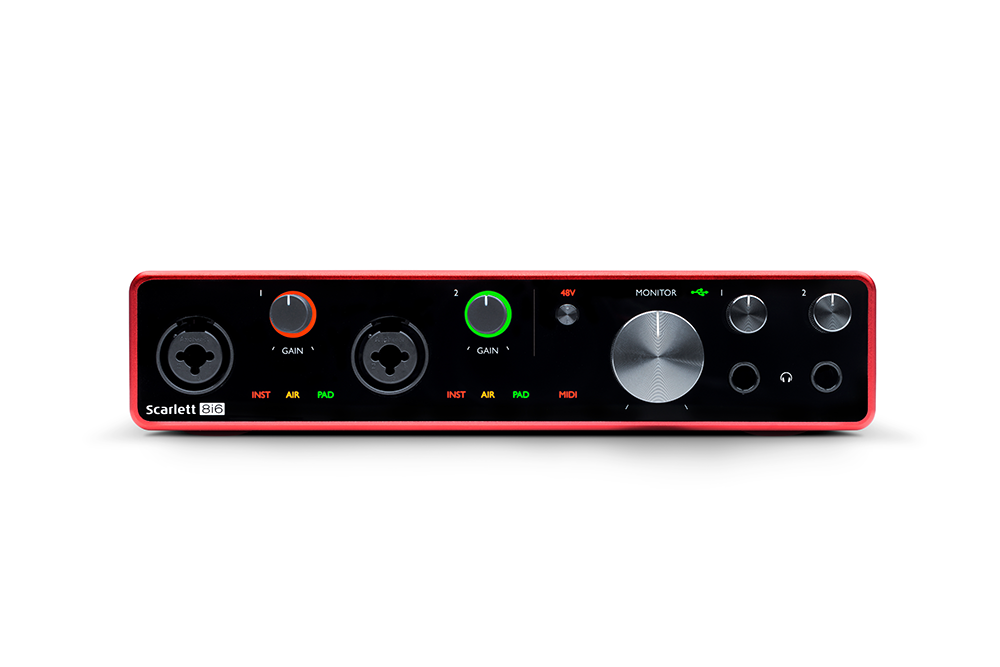 Focusrite Scarlett 8i6 3rd Gen Audio Interface