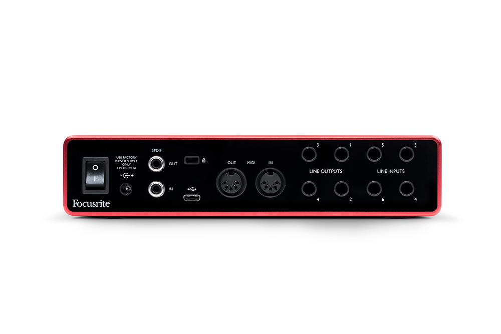 Focusrite Scarlett 8i6 3rd Gen Audio Interface