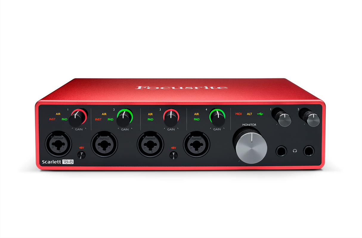 Focusrite Scarlett 18i8 3rd Gen Audio Interface
