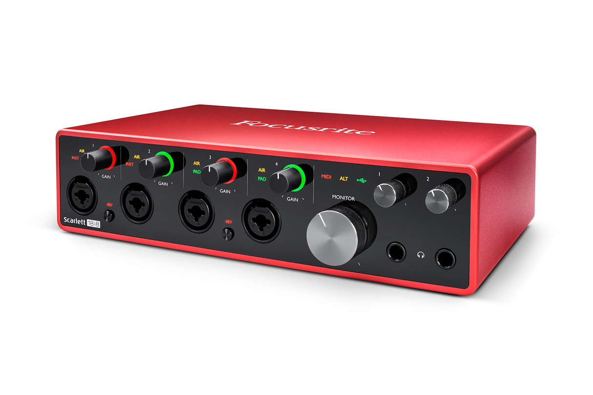 Focusrite Scarlett 18i8 3rd Gen Audio Interface