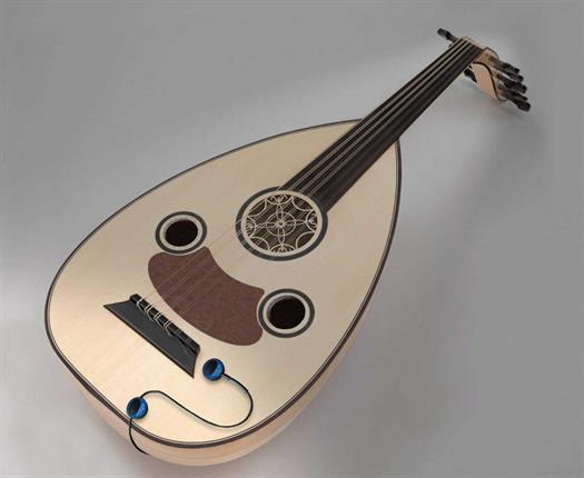 Schertler DYN-OUD-P48 Kontaktmikrofone für Oud und gitarren