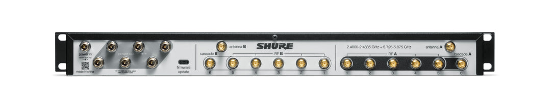 Shure GLXD+ Frequenz-Manager