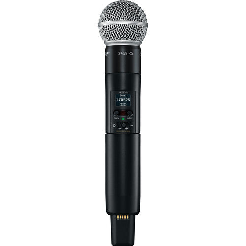 Shure SLXD24DE/SM58-J53 Drahtloses Mikrofone System (562-606Mhz)