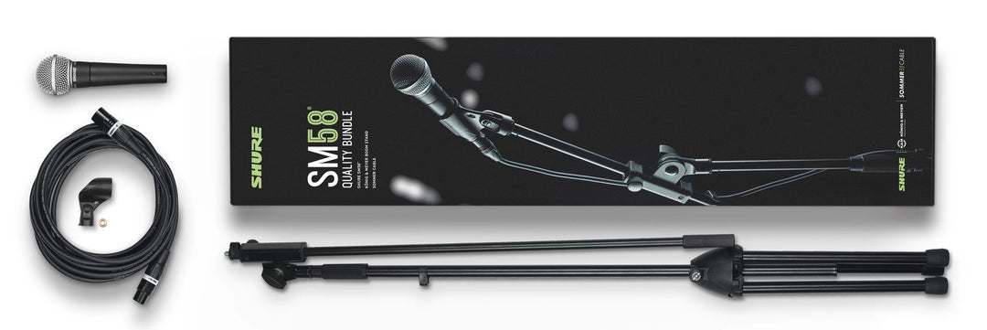 Shure SM58 LC Microphone Bundle