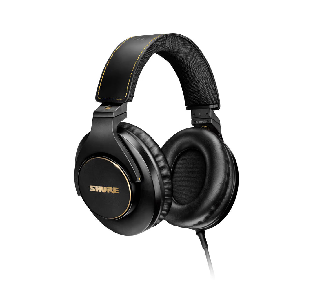 Shure SRH840A-EFS Studio Kopfhörer (Schwarz/Gold)