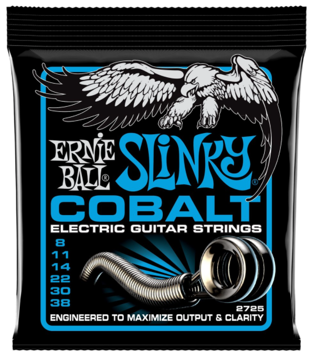 Ernie Ball Slinky Cobalt Guitar Strings, Elec. guitar