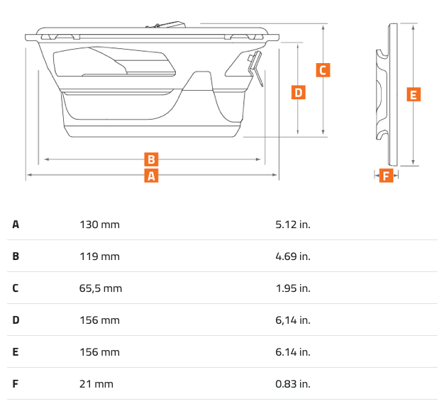 HERTZ CENTO 130MM COAXIAL Lautsprecher, 2-WEGE