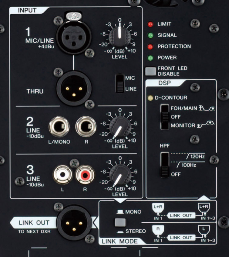 Yamaha DXR15 MKII - Aktiver PA Lautsprecher (1100W)