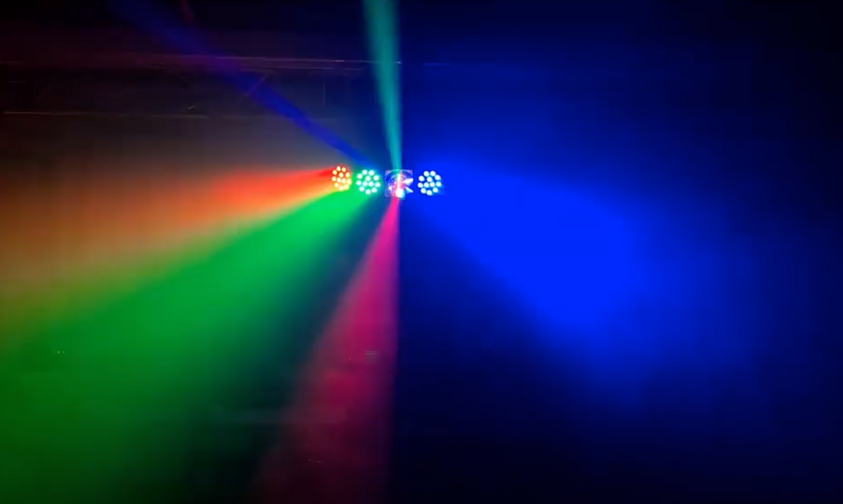 Ibiza Starwash 3-in-1 Disco-Licht mit DMX