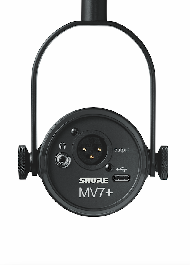Shure MV7+ Podcast Mikrofon (Schwarz)