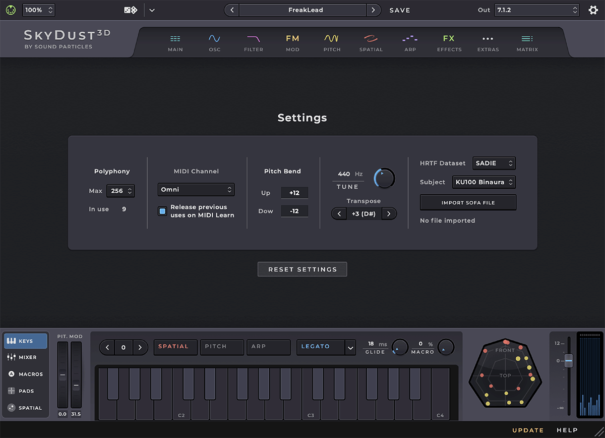 SkyDust Stereo -EDU