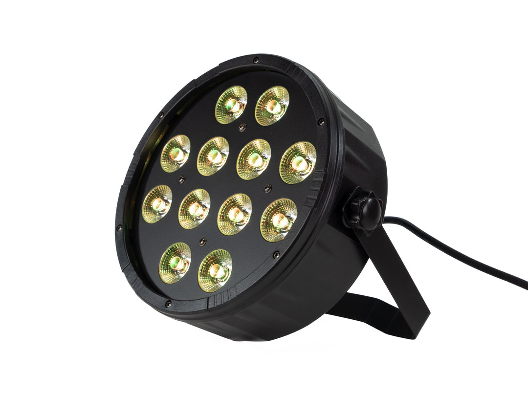 Marconi Polaris 12x12W RGBW Parlampe 4 stk. Bundle m/taske