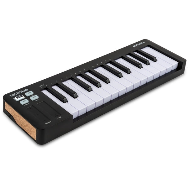 Arturia MicroLab mk3 MIDI-Keyboard (Schwarz)