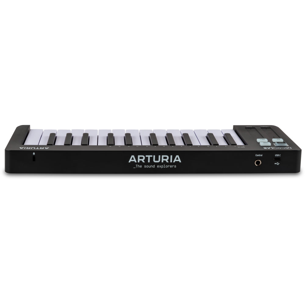 Arturia MicroLab mk3 MIDI-Keyboard (Schwarz)