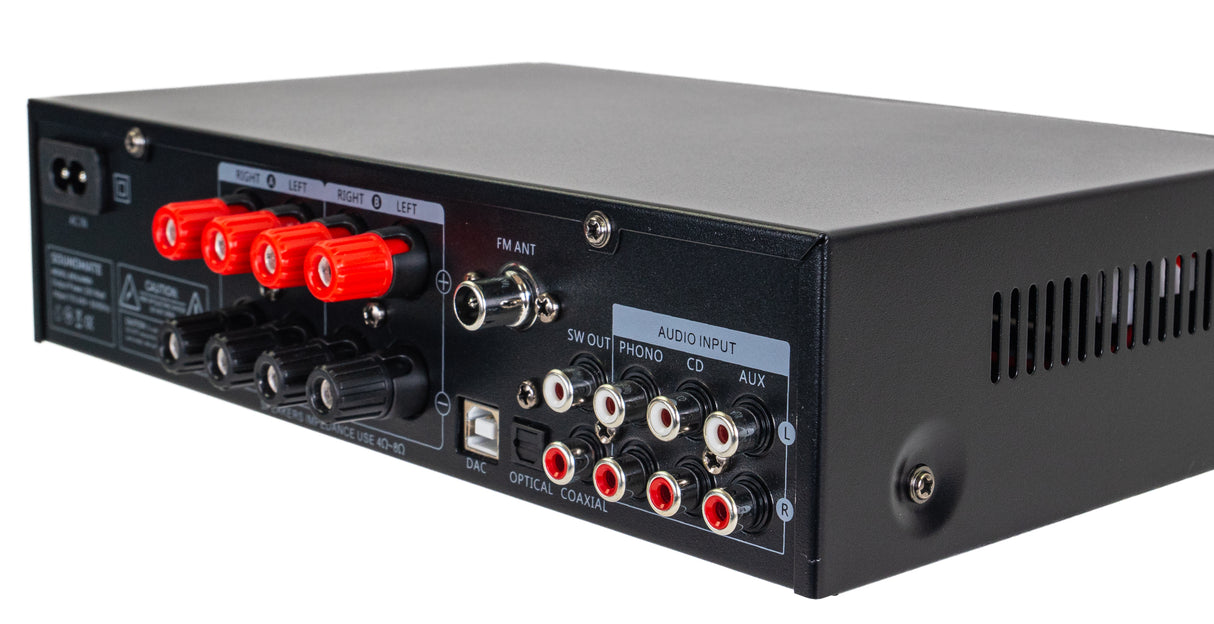 SoundMate Hi-Fi-Verstärker mit Bluetooth (4x50W)