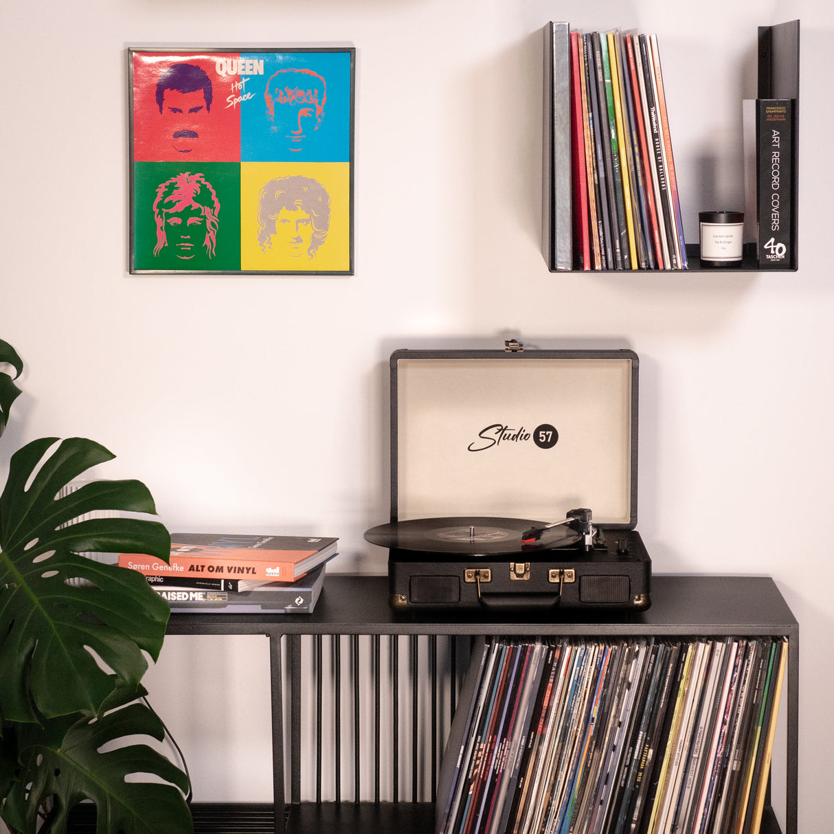 Studio 57 Dolly-Plattenspieler (Schwarz)