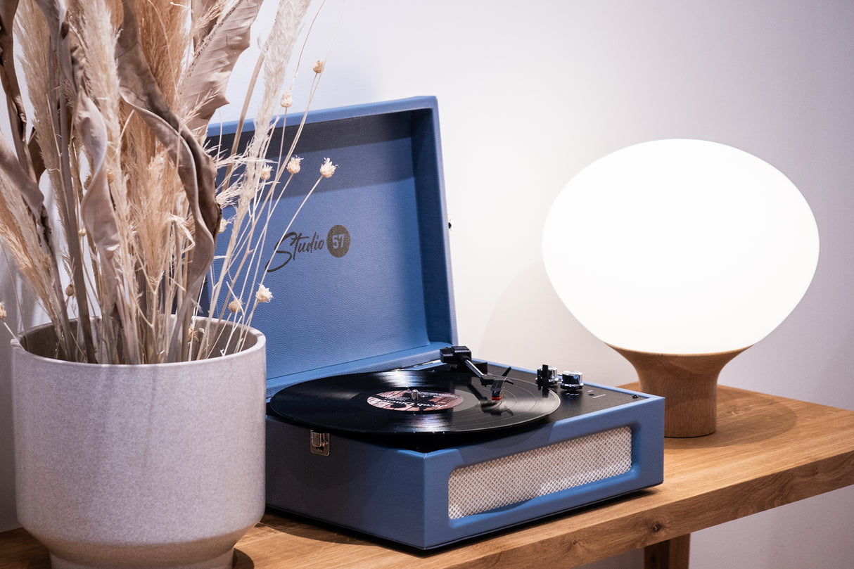 Studio 57 Groovy Plattenspieler (Blau)