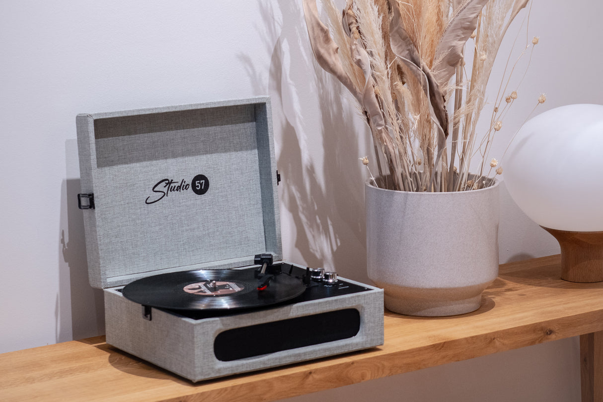 Studio 57 Groovy Turntable (Grau)