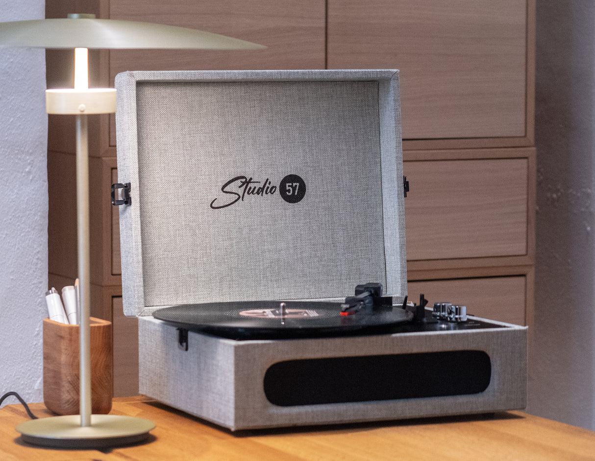 Studio 57 Groovy Turntable (Grau)